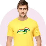 Assorted menswear including shirts and trousers neatly arranged on hangers in a modern retail setting, giving a smart and casual impression